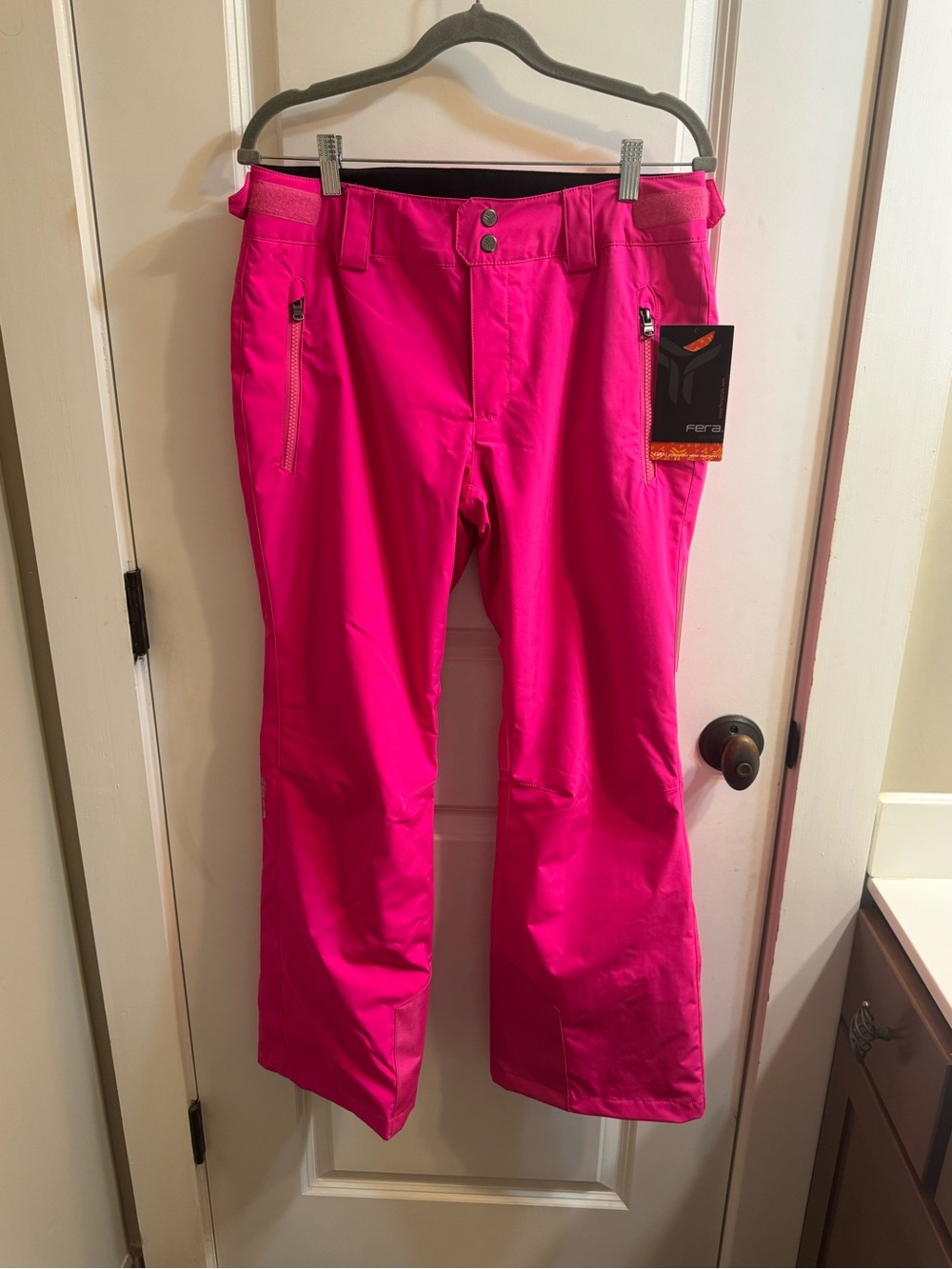 Fera Pink Bootcut Insulated Ski Pants